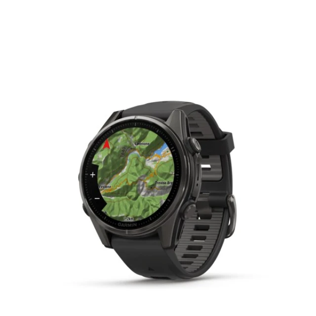 Смарт-годинник Garmin Fenix 8 AMOLED Sapphire 43 мм Black (010-02903-21)