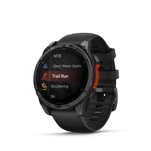 Смарт-часы Garmin Fenix 8 AMOLED 47 мм Slate Gray/Black (010-02904-00)