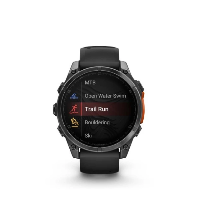 Смарт-часы Garmin Fenix 8 AMOLED 47 мм Slate Gray/Black (010-02904-00)