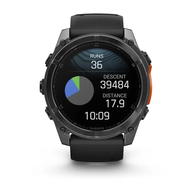 Смарт-годинник Garmin Fenix 8 AMOLED 51 мм Slate Grey (010-02905-00)
