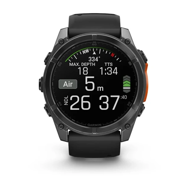 Смарт-годинник Garmin Fenix 8 AMOLED 51 мм Slate Grey (010-02905-00)