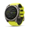 Смарт-годинник Garmin Fenix 8 AMOLED Solar Sapphire 51 мм Yellow (010-02907-21)