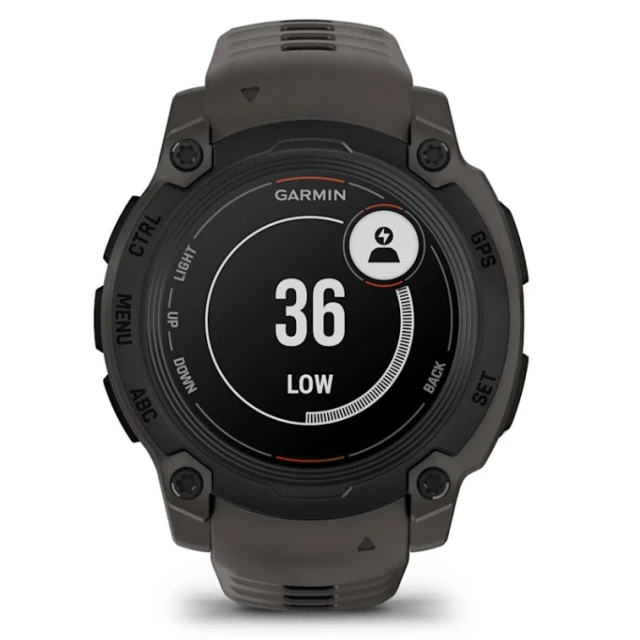 Смарт-годинник Garmin Instinct E 40 мм Black (010-02932-00)