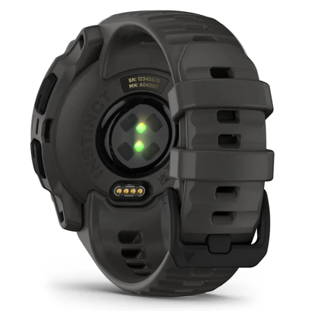 Смарт-годинник Garmin Instinct E 40 мм Black (010-02932-00)