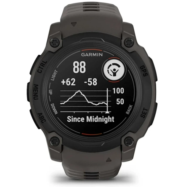 Смарт-годинник Garmin Instinct E 40 мм Black (010-02932-00)