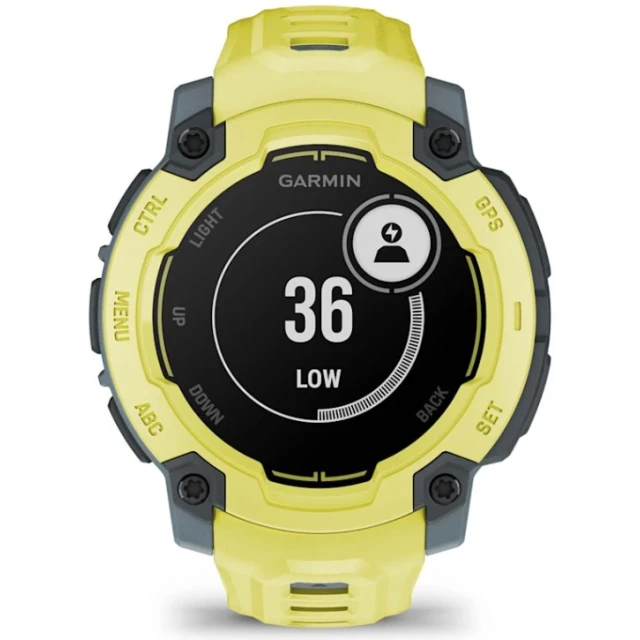 Смарт-годинник Garmin Instinct E MIP 45 мм Electric Lime (010-02933-01)