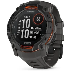 Смарт-годинник Garmin Instinct 3 Solar 50 мм Black (010-02935-00)