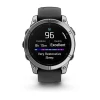 Смарт-часы спортивные Garmin Fenix E AMOLED 47 мм Black (010-03025-00)