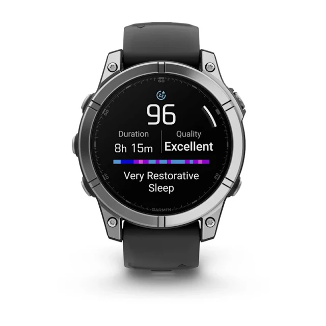 Смарт-часы спортивные Garmin Fenix E AMOLED 47 мм Black (010-03025-00)