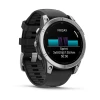 Смарт-часы спортивные Garmin Fenix E AMOLED 47 мм Black (010-03025-00)