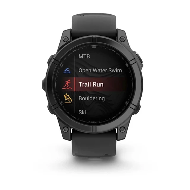 Спортивний годинник Garmin Fenix E AMOLED 47 мм Black (010-03025-01)
