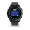 Спортивний годинник Garmin Fenix E AMOLED 47 мм Black (010-03025-01)