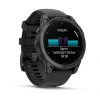 Спортивний годинник Garmin Fenix E AMOLED 47 мм Black (010-03025-01)