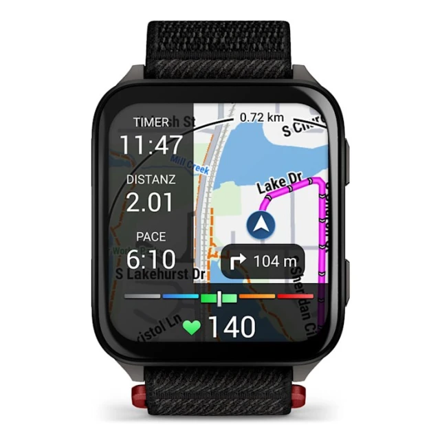Смарт-годинник Garmin Venu X1 AMOLED 46 мм Black (010-02980-02)