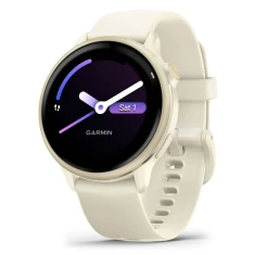 Спортивний годинник Garmin Vivoactive 6 AMOLED 42 мм Bone (010-02985-01)