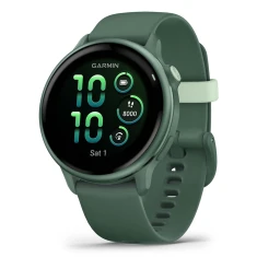 Смарт-годинник Garmin Vivoactive 6 AMOLED 42mm Jasper Green (010-02985-02)