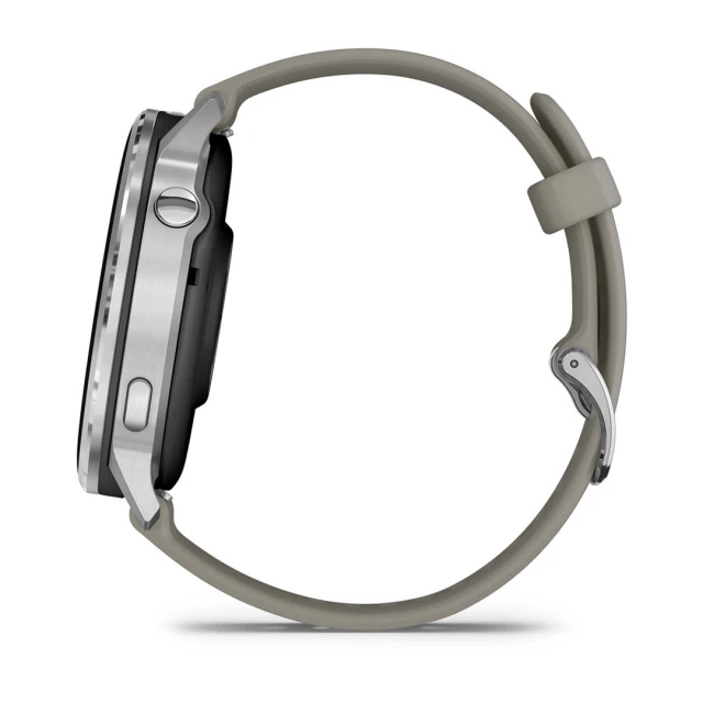 Смарт-годинник Garmin Venu 4 AMOLED 45 мм Silver Grey (010-03014-01)