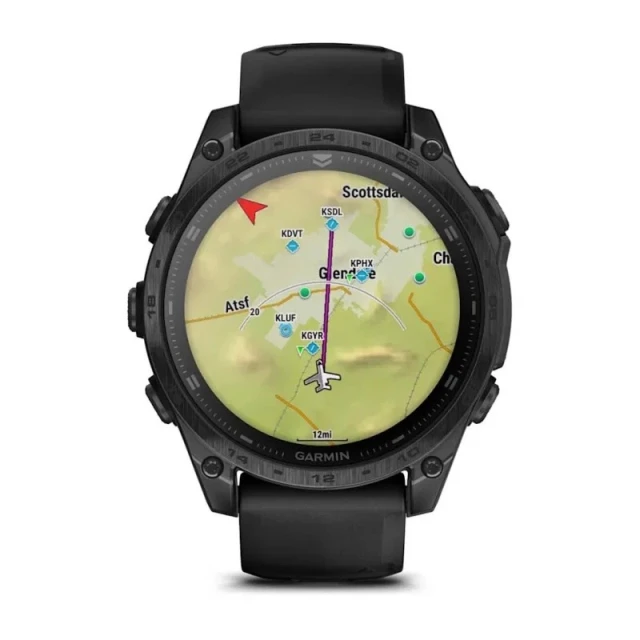 Розумний годинник Garmin Tactix 8 AMOLED 47 мм Black (010-03405-01)