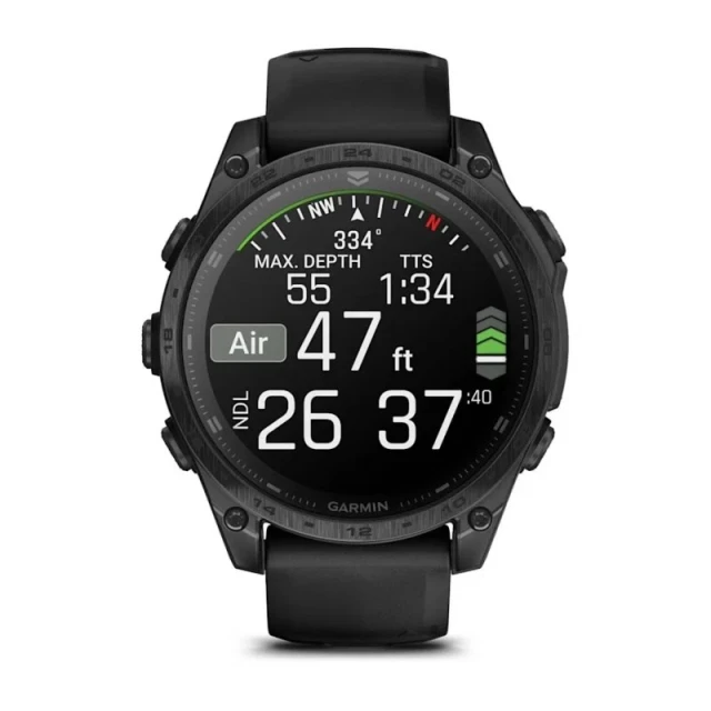 Розумний годинник Garmin Tactix 8 Solar 51 мм Black (010-03407-01)