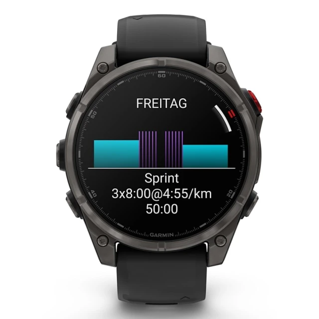 Смарт-годинник Garmin Fenix 8 Pro AMOLED Sapphire 47 мм Titanium (010-03198-11)
