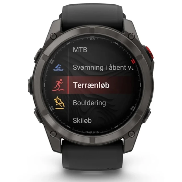 Смарт-годинник спортивний Garmin Fenix 8 Pro AMOLED 51 мм Black (010-03199-01)
