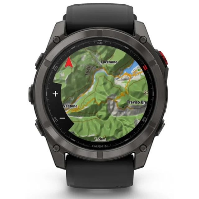 Смарт-годинник спортивний Garmin Fenix 8 Pro AMOLED 51 мм Black (010-03199-01)