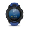 Спортивные часы Garmin Instinct 3 AMOLED 45 мм Black/Bolt Blue (010-02936-03)