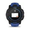 Спортивные часы Garmin Instinct 3 AMOLED 45 мм Black/Bolt Blue (010-02936-03)