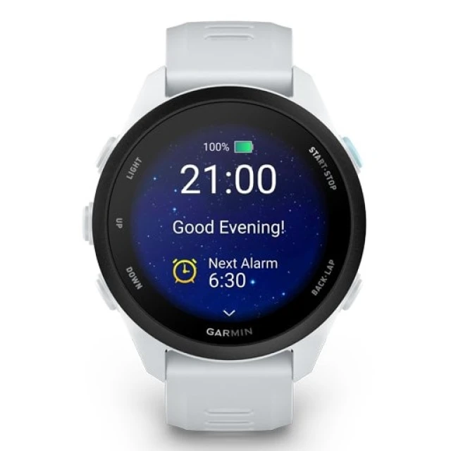 Смарт-годинник Garmin Forerunner 170 42,6 мм Whitestone Cloud Blue (010-03920-01)