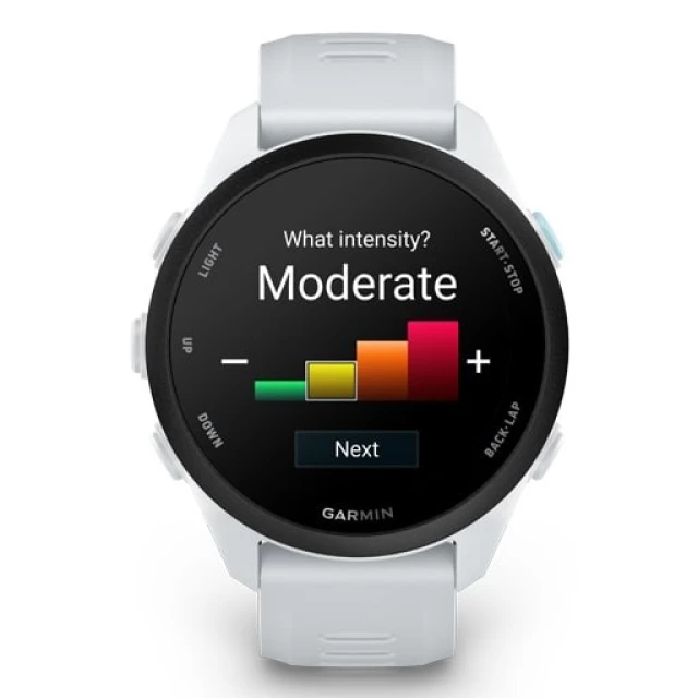 Смарт-годинник Garmin Forerunner 70 42,6 мм Whitestone (010-04307-01)