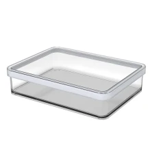 Контейнер для харчових продуктів Rotho LOFT широкий 1.0 л White (7610859153968)