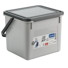 Контейнер для миючих засобів Rotho 3 кг 4,5 л Cool Grey (7610859216595)