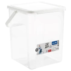 Контейнер для миючих засобів Rotho 5 кг 9 л Transparent White (7610859216601)
