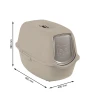 Туалет для котів Rotho Bailey Beige (7610859232632)