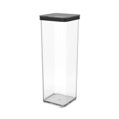 Контейнер для пищевых продуктов Rotho LOFT квадратный 2.0 л Black (7610859238252)