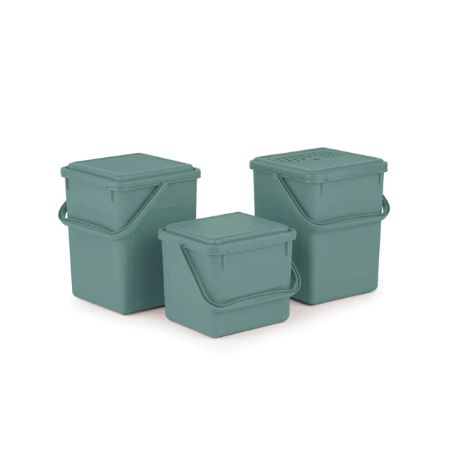 Відро Rotho BIO 4,5 л Mistletoe Green (7610859246608)