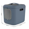 Туалет для котів Rotho XL White Blue (7610859270450)