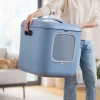Туалет для котів Rotho XL White Blue (7610859270450)