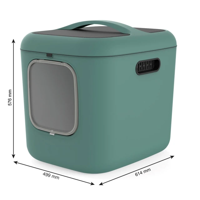 Туалет для кошек Rotho XL Green (7610859270467)