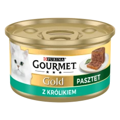 Влажный корм для кошек Purina Gourmet Gold паштет с кроликом 85 г (7613032816797)