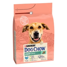 Сухий корм для собак Purina Dog Chow Light Adult з індичкою 2,5 кг (7613034487674)