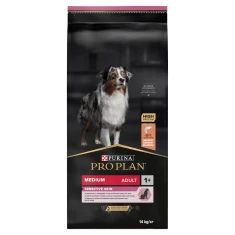 Сухий корм для дорослих собак середніх порід Purina Pro Plan Adult Medium Sensitive Skin з лососем і рисом 14 кг (7613035120464)