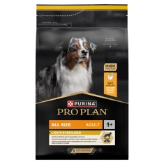 Сухий корм для собак Purina Pro Plan Adult Light Optiweight Sterilised з куркою та рисом 3 кг (7613035123779)