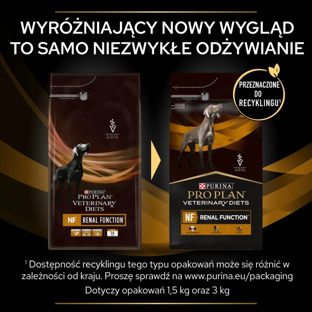 Ветеринарна дієта для собак Purina Pro Plan NF Renal Function 12 кг (7613035154483)