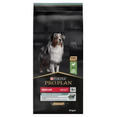 Сухой корм для собак средних пород Purina Pro Plan Adult Medium Sensitive Digestion с ягненком 14 кг (7613035214774)