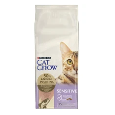 Сухий корм для котів Purina Cat Chow Special Care Sensitive з лососем 15 кг (7613035394902)