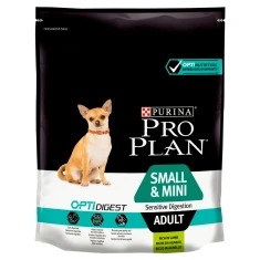 Сухий корм для собак Pro Plan Purina Adult Small/Mini Sensitive Digestion з ягням 700 г (7613036611299)