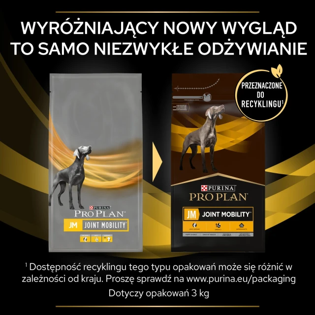 Ветеринарна дієта для собак Purina Pro Plan JM Joint Mobility 12 кг (7613036678292)