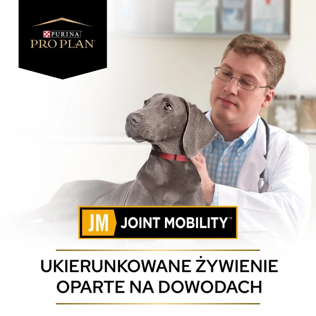 Ветеринарна дієта для собак Purina Pro Plan JM Joint Mobility 12 кг (7613036678292)