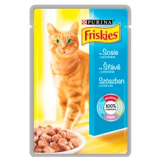 Вологий корм для котів Friskies з лососем 85 г (7613036965163)